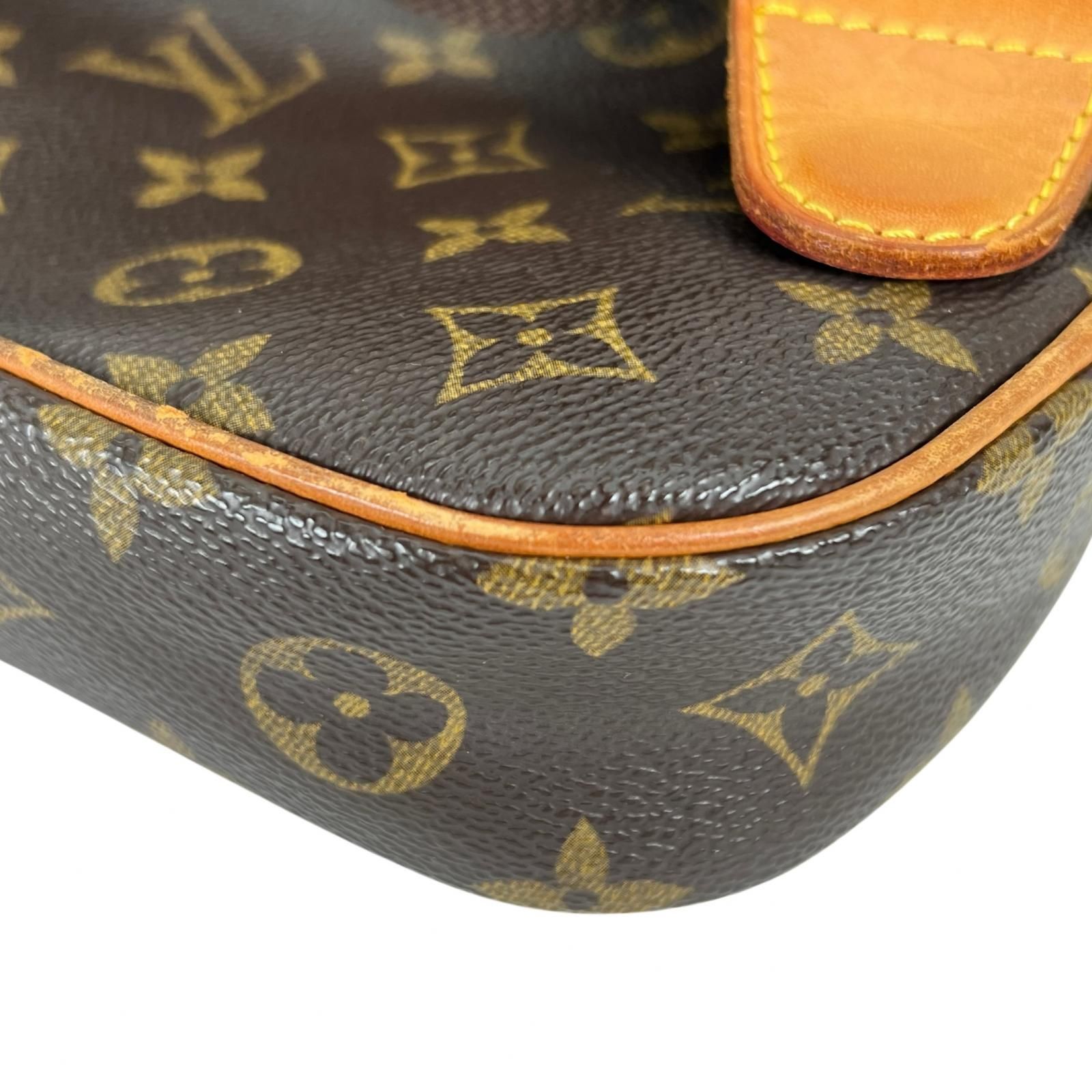 美品 LOUIS VUITTON ルイ・ヴィトン ポシェットガンジュ M51870 ボディ 