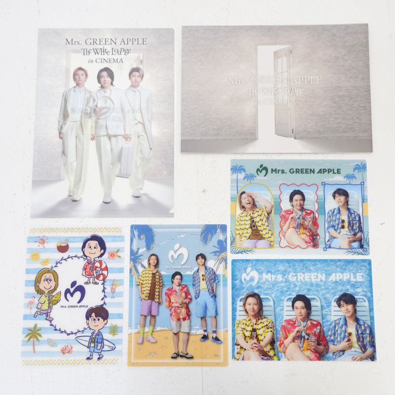 ミセスグリーンアップル グッズセット 10 & “Harmony” COMPLETE BOX』に入るグッズセットのデザインを公開