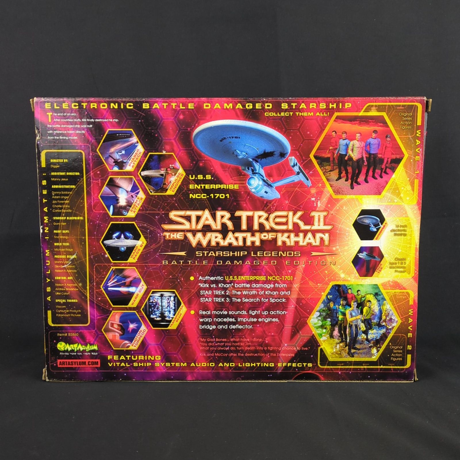 輸入品・希少品】 ヤマト ARTSYLUM STARSHIP LEGENDS STAR TREK II THE