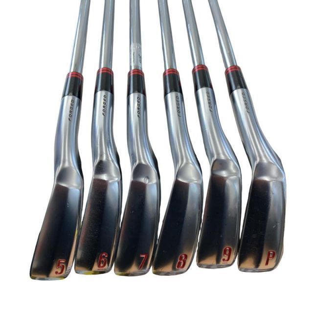 中古】 ダンロップ SRIXON ZX5 限定(レッド) 6S アイアンセット IR NS