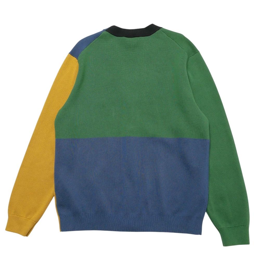 □美品□Paul Smith ポール・スミス Happy カラーブロックカーディガン