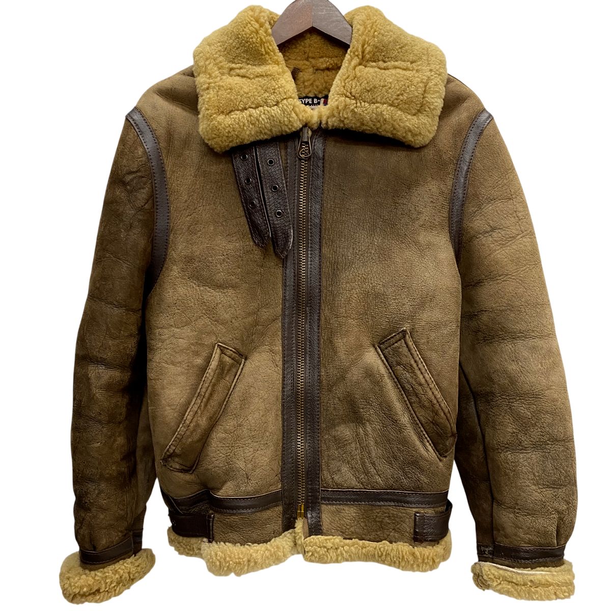 ショット SCHOTT 90's B-3 シープムートン フライトジャケット USA製