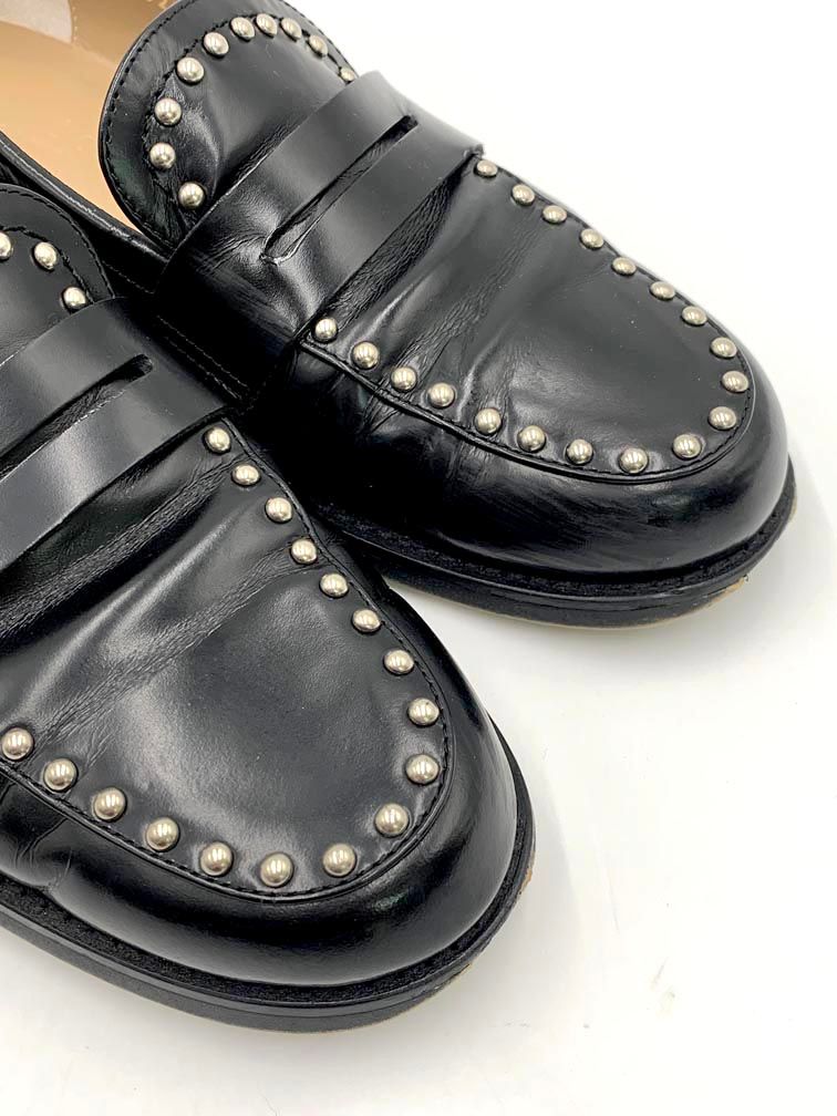 Odette e Odile オデットエオディール スタッズラインローファー