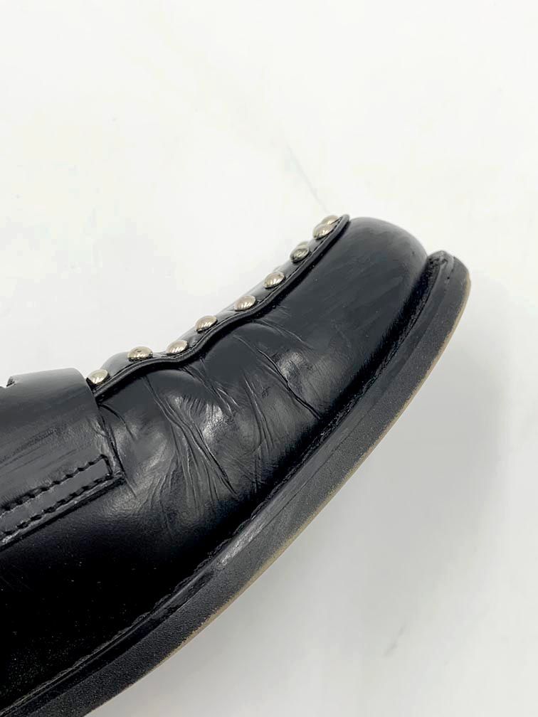 Odette e Odile オデットエオディール スタッズラインローファー