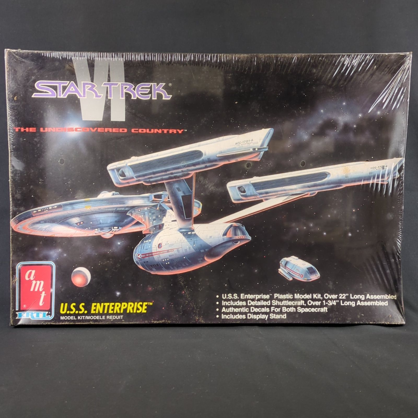 輸入キット 再 amt ERTL 8617 STAR TREK VI THE COUNTRY 1 537 U S ENTERPRISE スタートレックⅥ エンタープライズ
