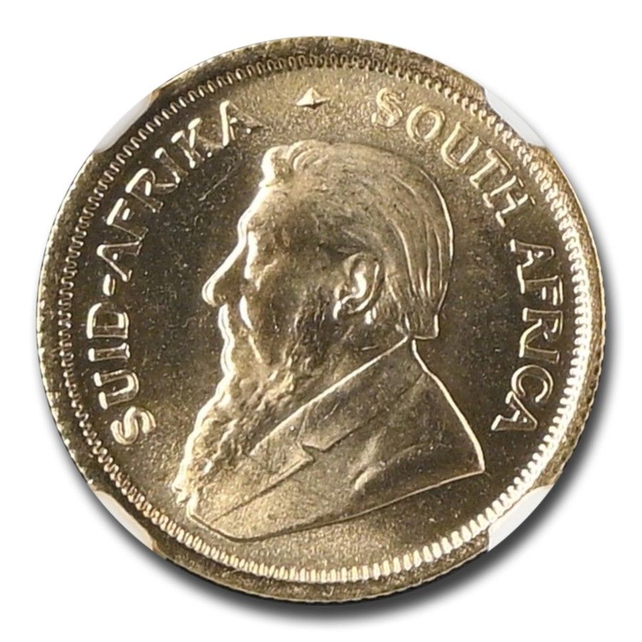 1984年 南アフリカ 1/10オンス クルーガーランド金貨 MS-69 NGC - メルカリ