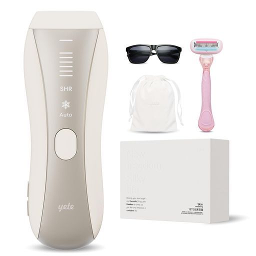 Yete(エイティー) 光脱毛器 IPL 無制限照射 全身・VIO 冷感機能付 美容