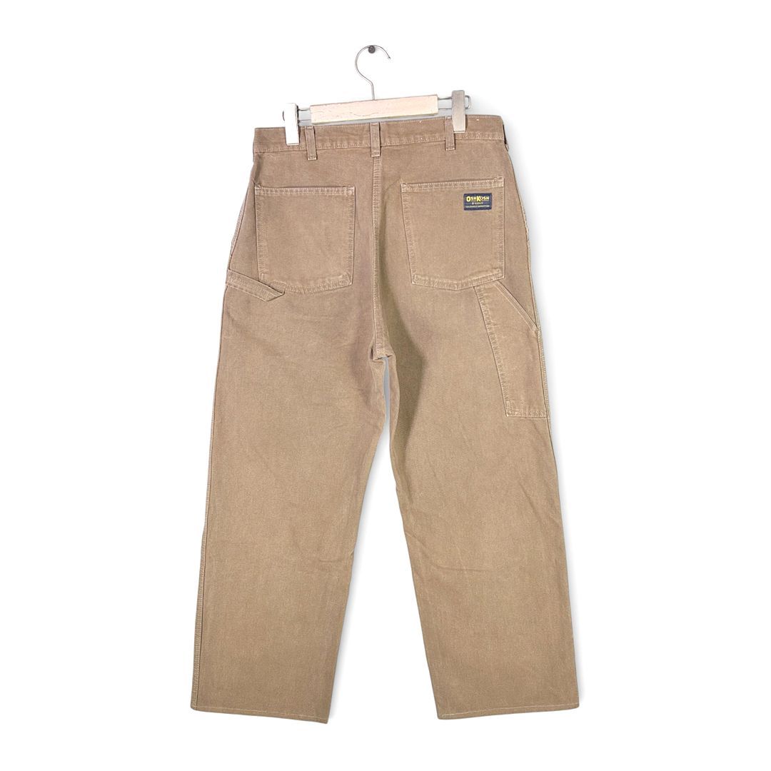 70s オシュコシュ USA製 ヴィンテージ ペインターパンツ ベージュ