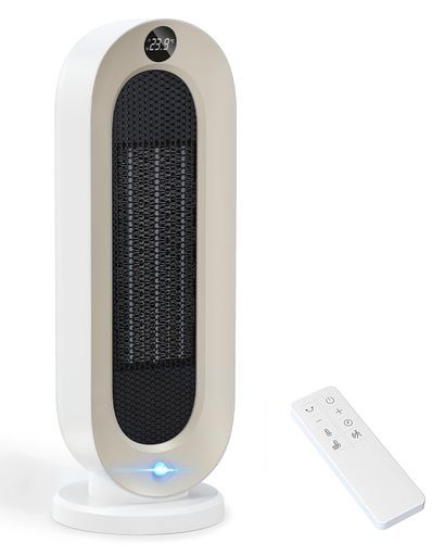 速暖効果があり、細かい温度調整ができるセラミックヒーター リモコン 