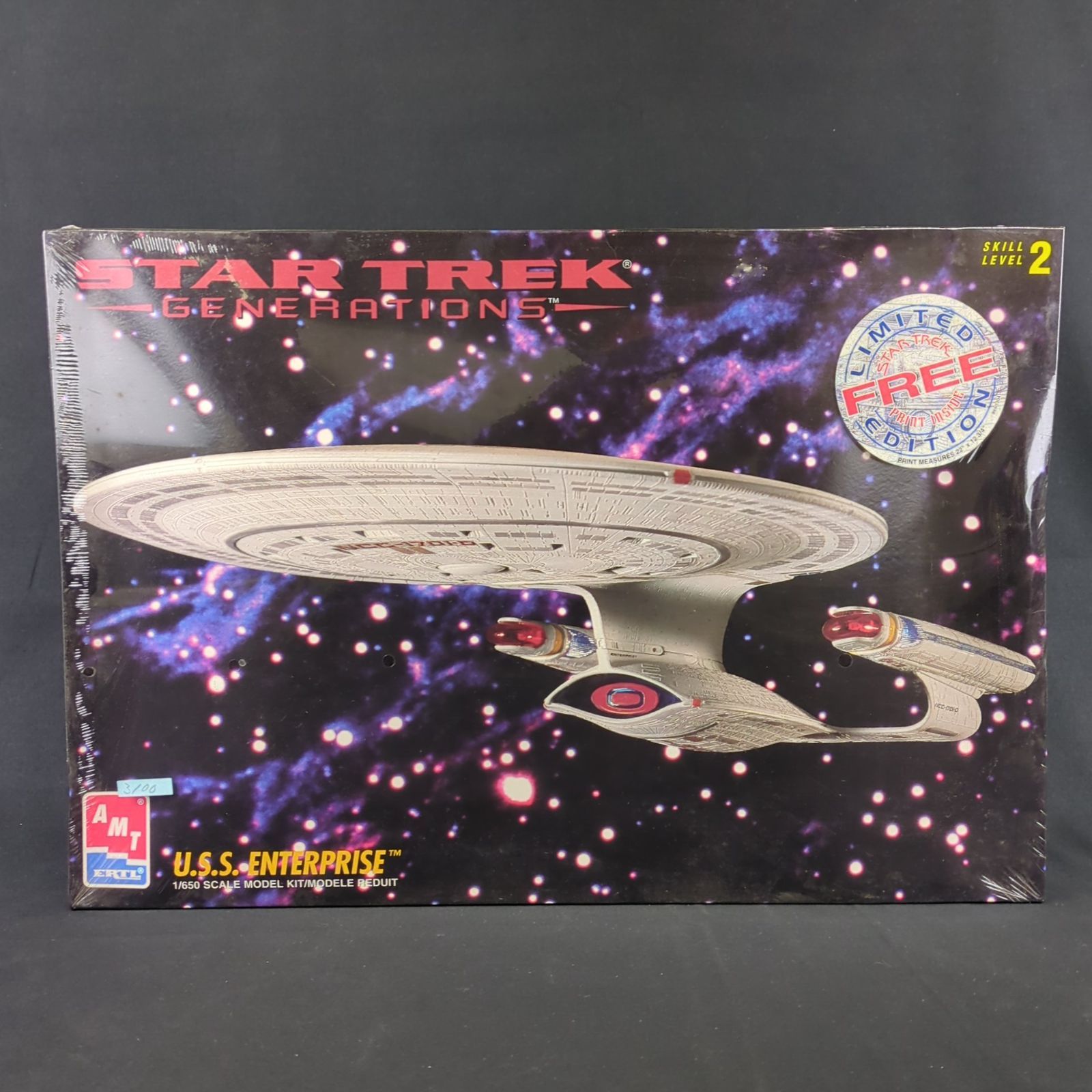 輸入キット 品 AMT ERTL 8739 STAR TREK GENERATION U S ENTERPRISE スタートレック ジェネレーションズ エンタープライズ