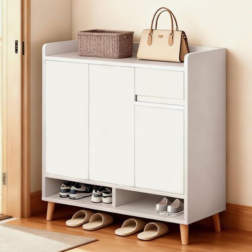 YASICA下駄箱大容量靴箱下駄箱おしゃれキャビネットスリムシューズ