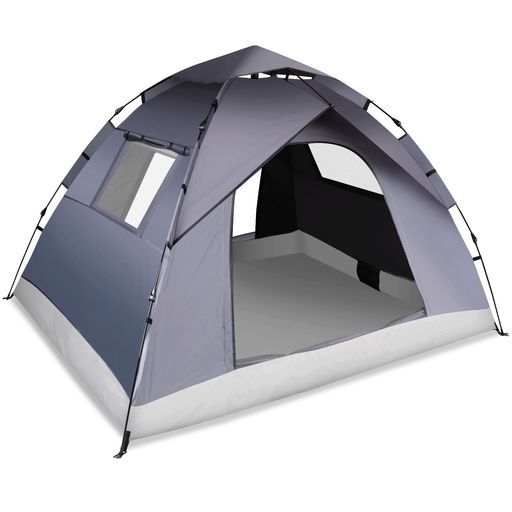 ワンタッチテント4人用ポップアップ簡易テント4人用大型折りたたみ防災