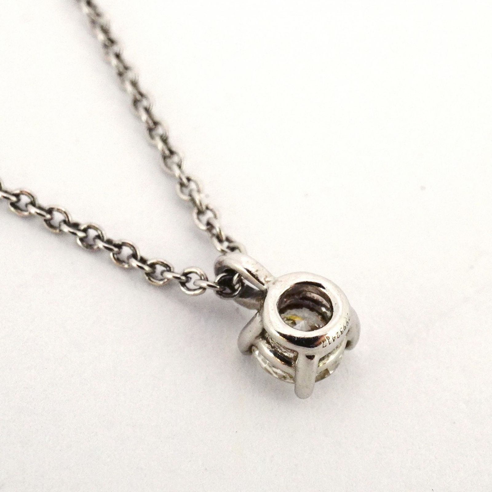 ティファニー(Tiffany) ティファニー ネックレス ソリティア 1PD Pt950