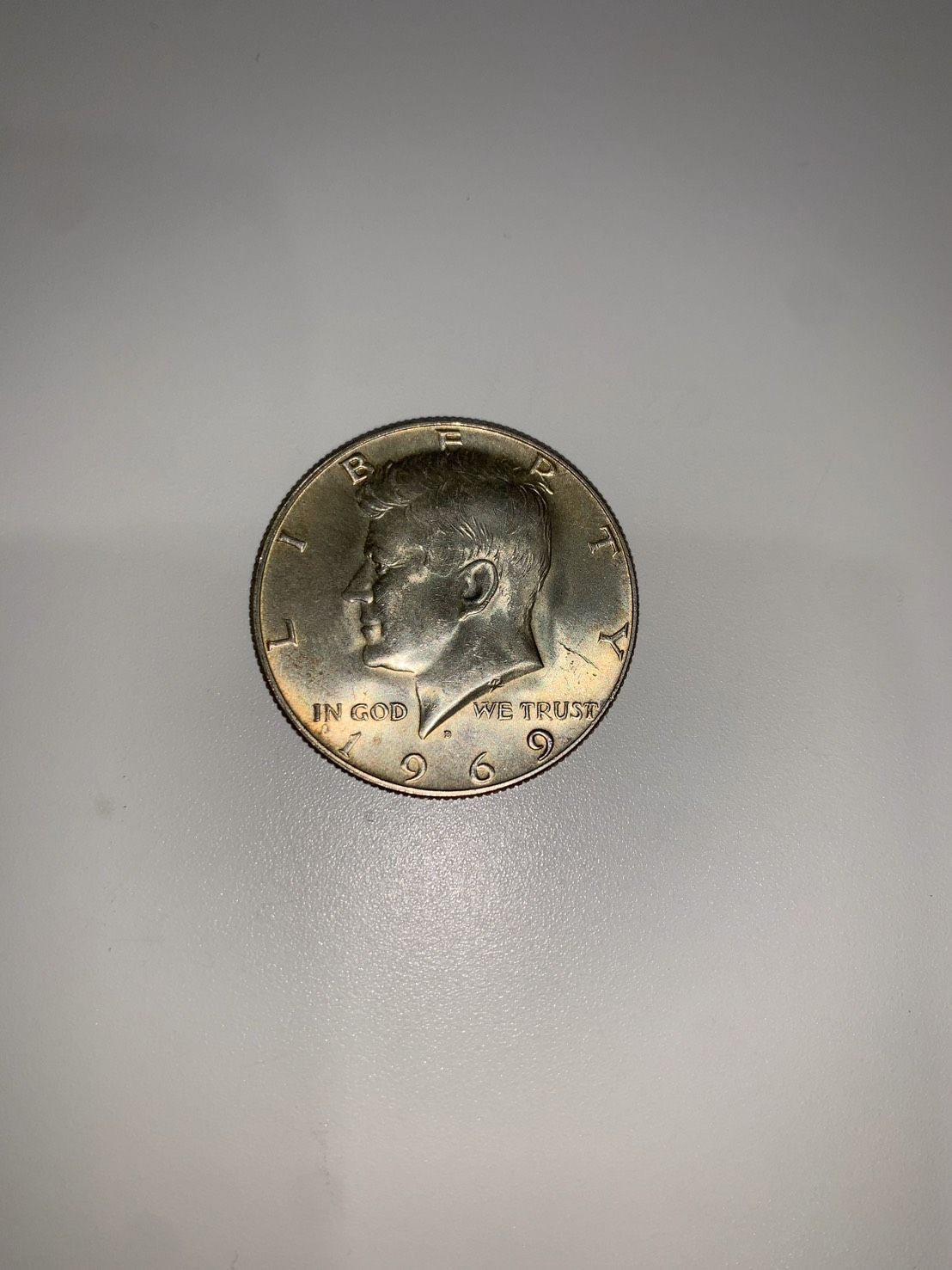 米国銀貨】ケネディ ハーフダラー 1969年 希少 40%シルバー コイン - メルカリ