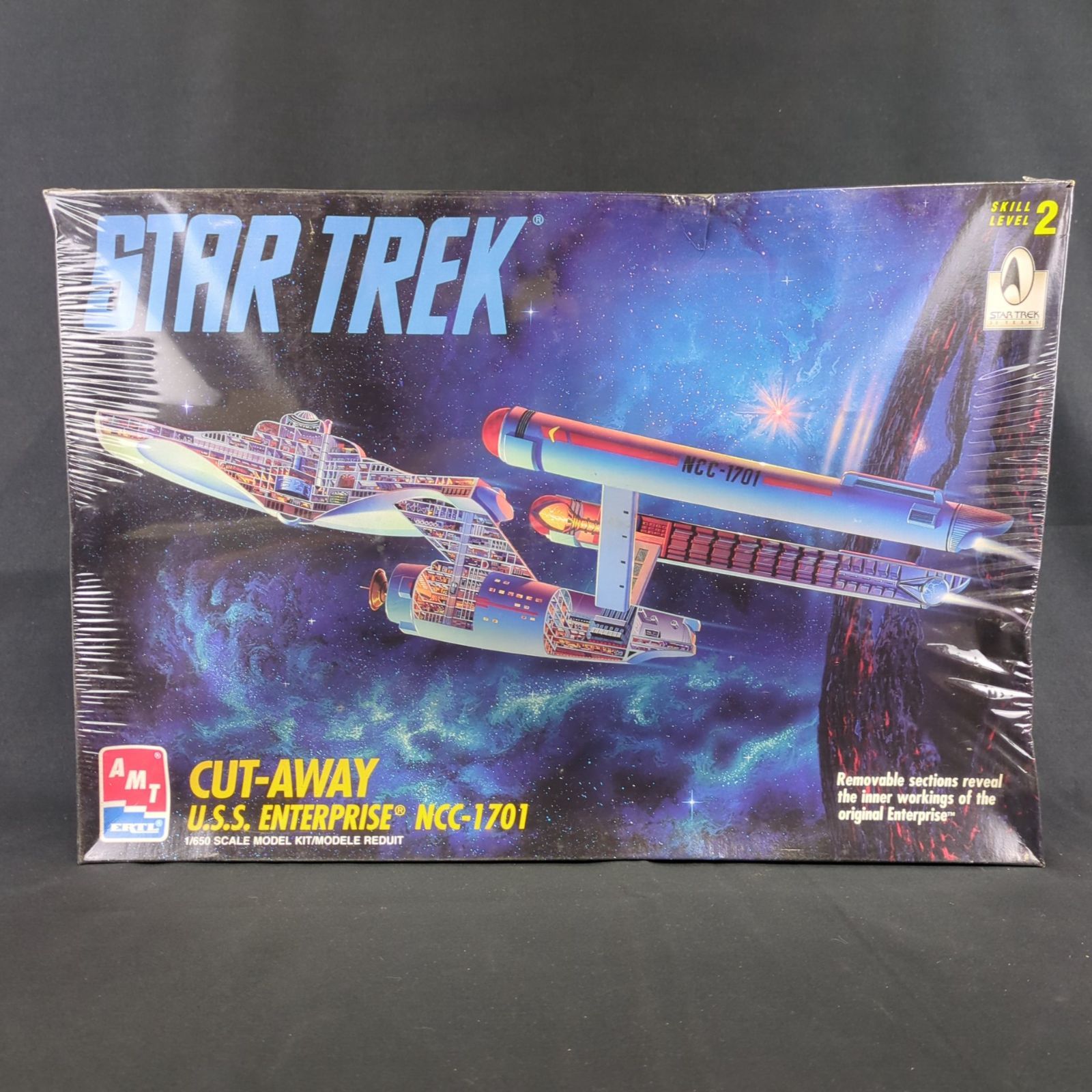 輸入キット 品 ツクダホビー AMT ERTL 8790 STAR TREK CUT AWAY U S NCC 1701 スター トレック エンタープライズ カットモデル