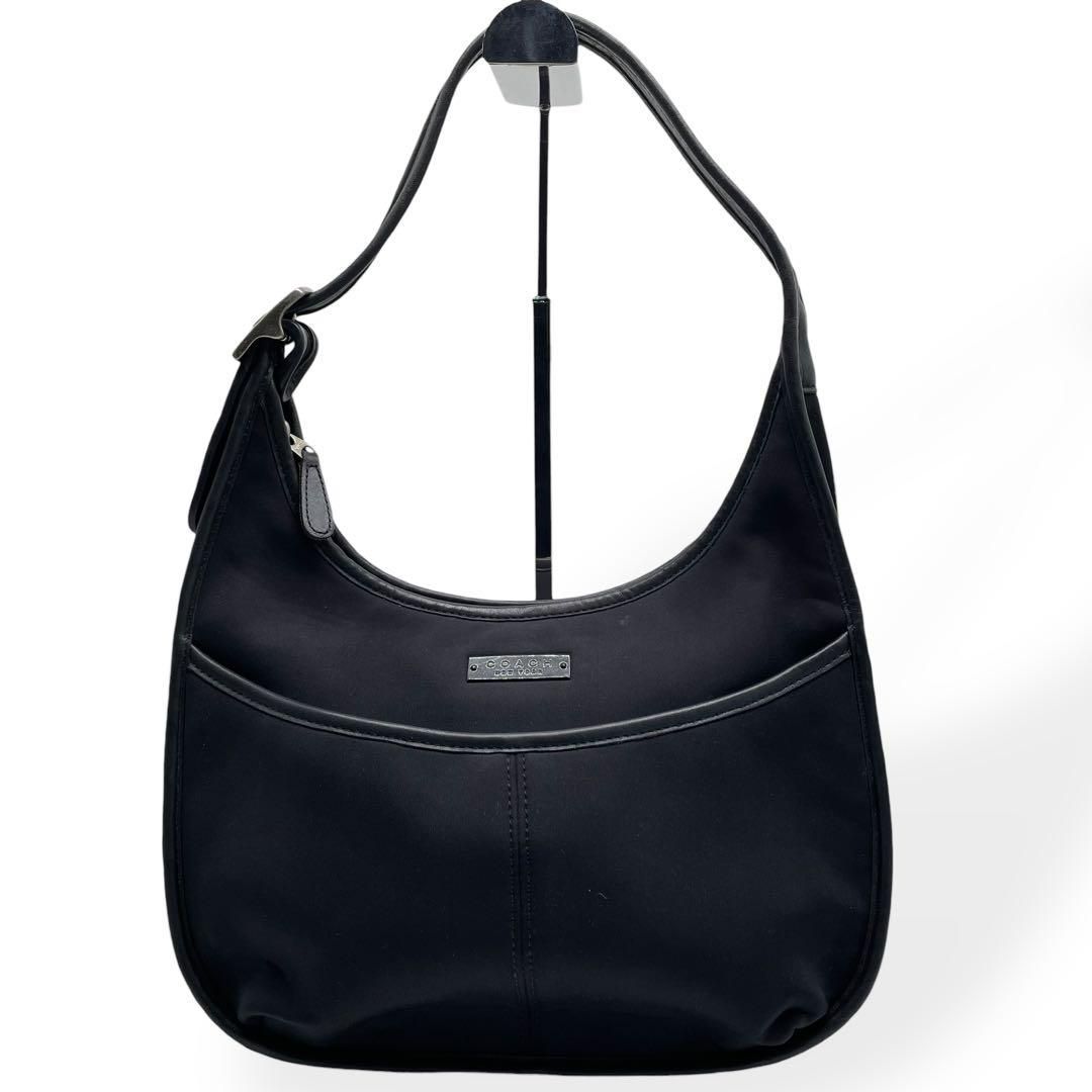 極美品 COACH オールドコーチ エルゴ ワンショルダーバッグ ナイロン