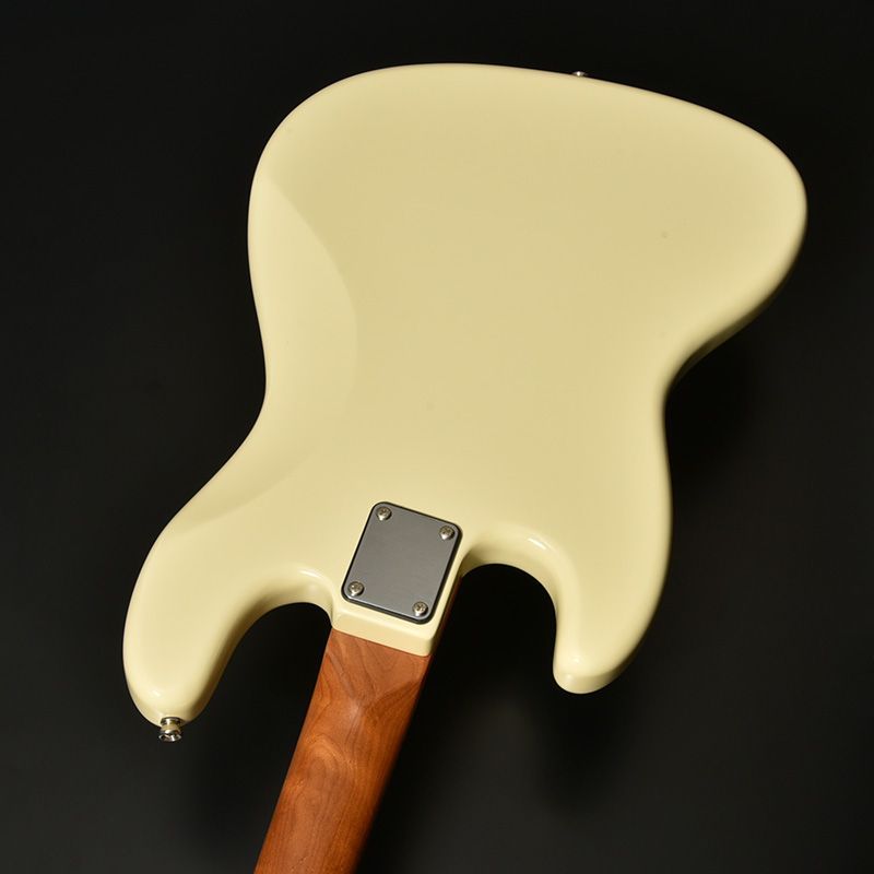 Bacchus BJB-1R white ローズウッド指板　弾きやすい　美品 Bacchus BJB-1-RSM/R-TTPG OWH (オリンピックホワイト) べっ甲 柄