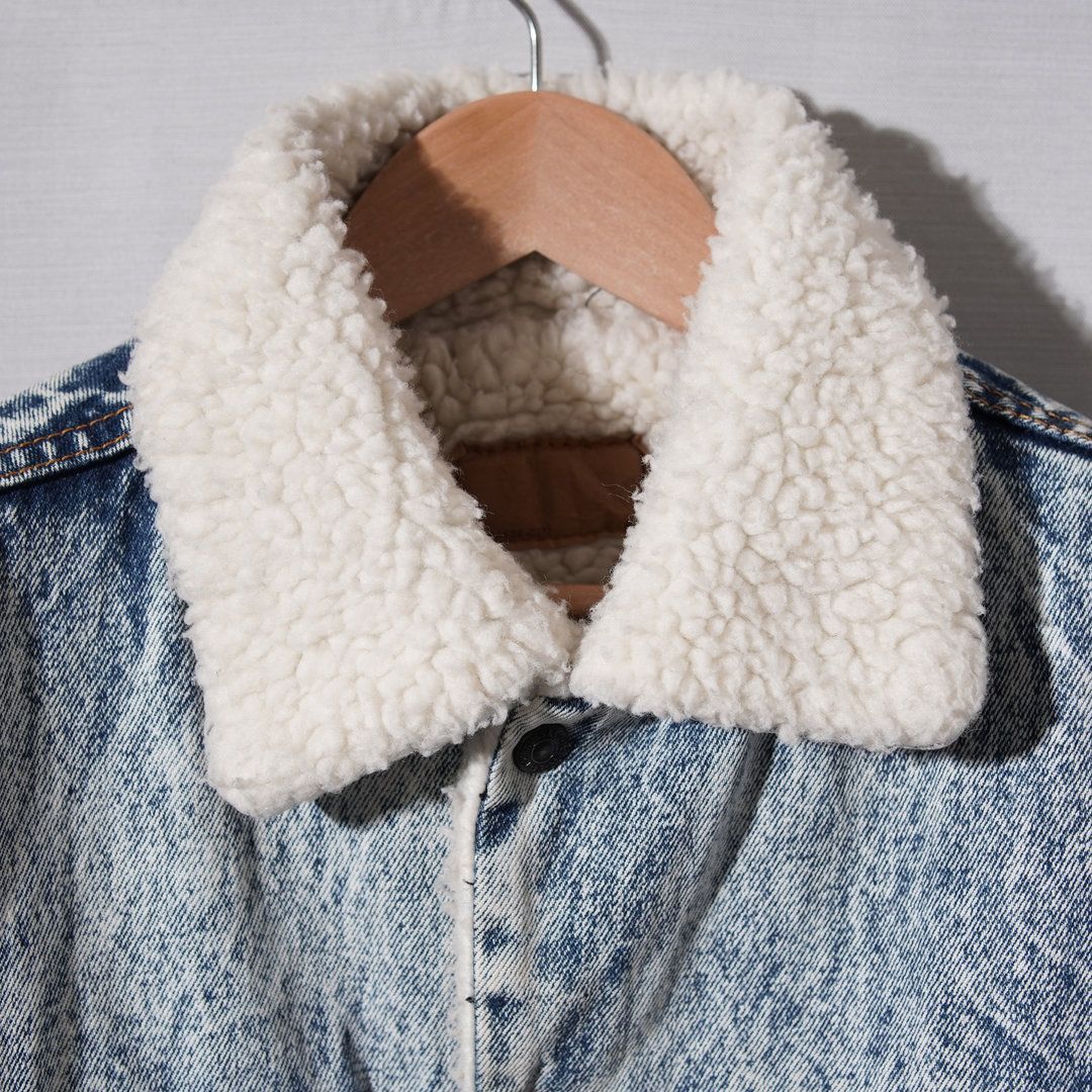 極上フェード 80s 90s リーバイス Levi's 70608 0217 シェルパ デニム