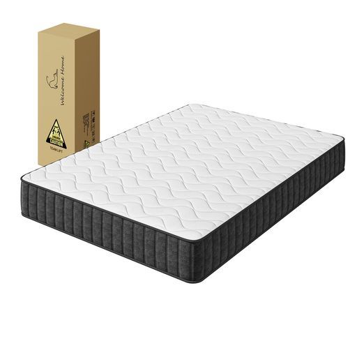 Vesganttiマットレスダブルマットレス高密度ポケットコイルベッド