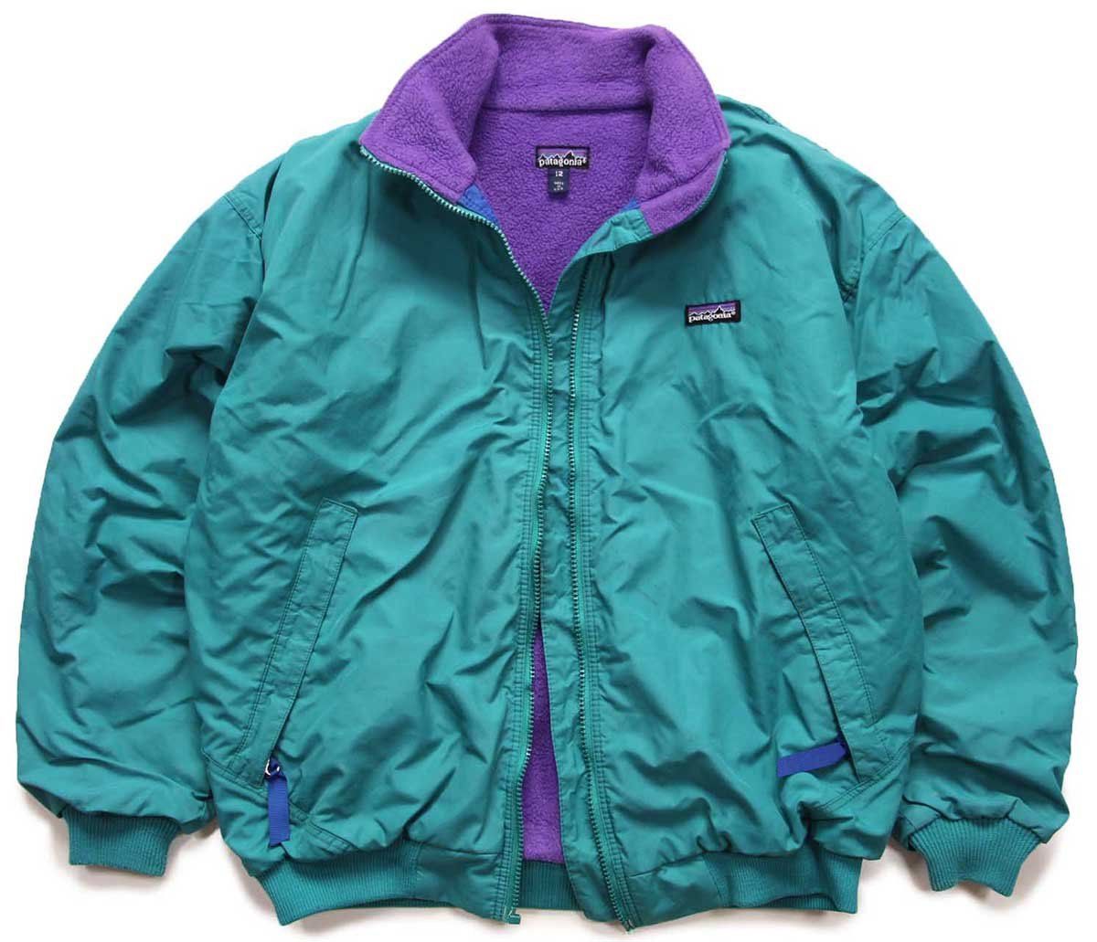 80s Patagonia シェルドシンチラフリースライナー ナイロンジャケット 80s カナダ製 patagoniaパタゴニア シェルドシンチラ フリースライナー