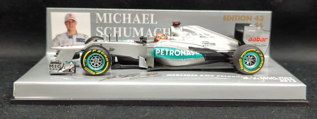 Paul'sModelArt 1/43MINICAMPS メルセデス AMG ペトロナス F1チーム