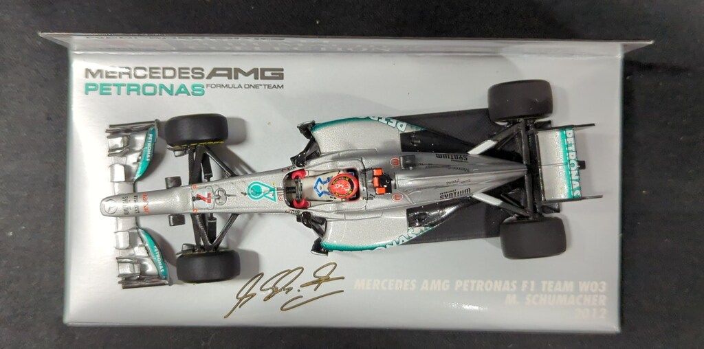 稀少品✨メルセデス AMG ペトロナス W03 #7 シューマッハ Paul'sModelArt 1/43MINICAMPS メルセデス AMG ペトロナス F1チーム