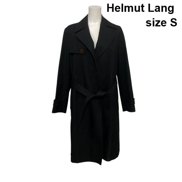 ヘルムートラング　トレンチコート　レーヨン　サイズ4 ◇□ ヘルムートラング Helmut Lang トレンチコート ラップコート
