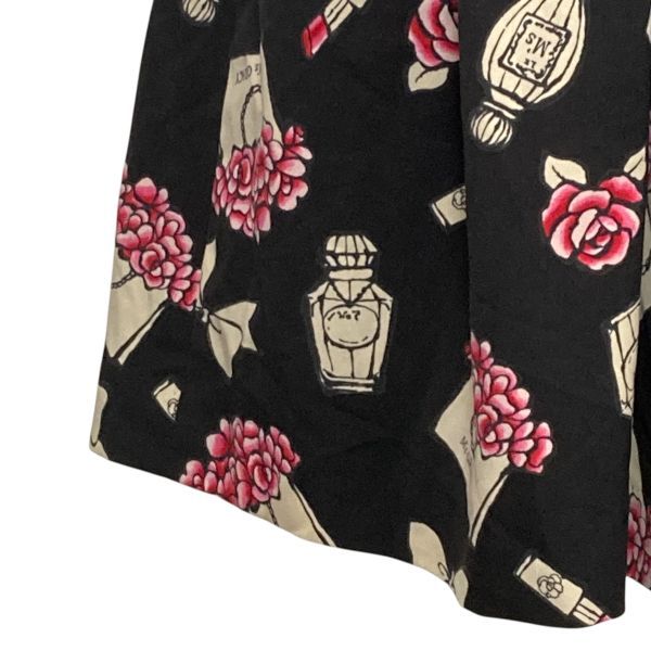 ◇◇ エムズグレイシー M'S GRACY ニットワンピース リボン 総柄 日本