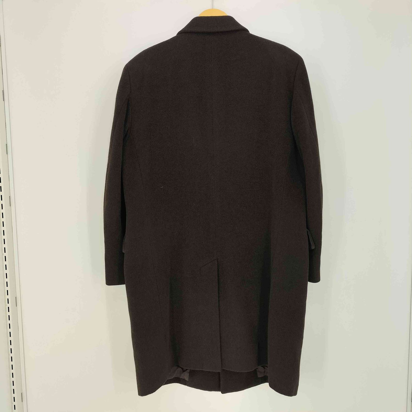 バーバリーロンドン ロングチェスターコート アンゴラ ウール 裏地モノグラム バーバリーロンドン BURBERRY LONDON アンゴラ ウール チェスター