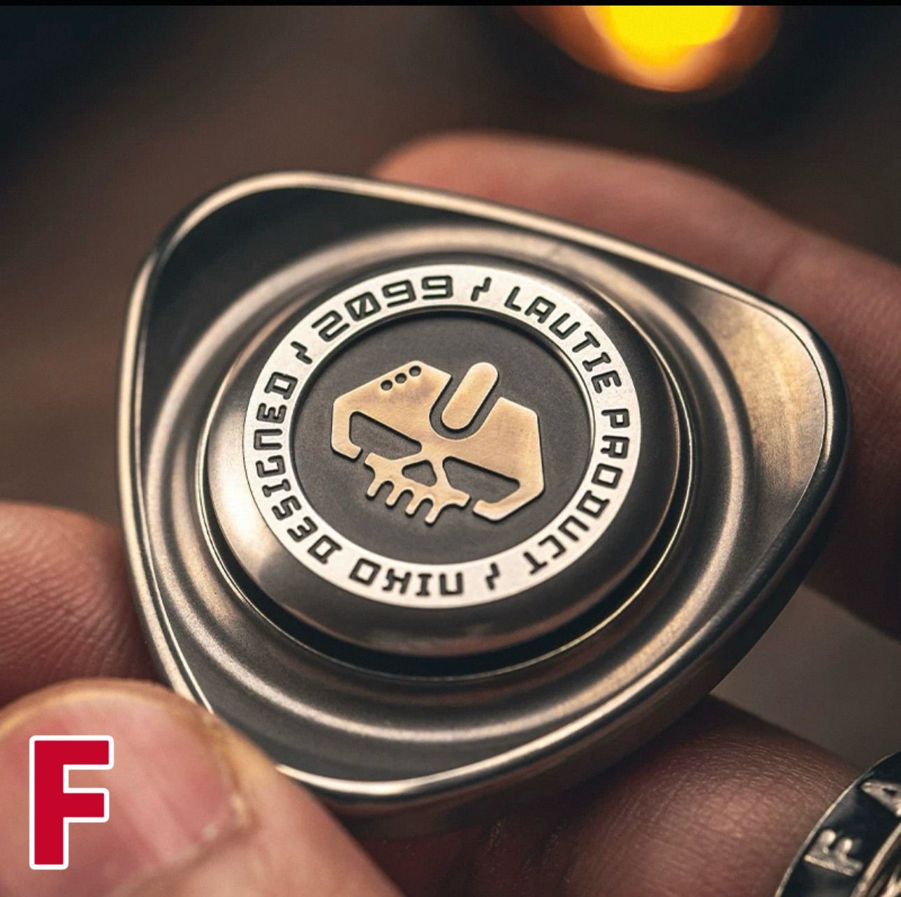 正規品 新品未開封EDC Lautie x ACEdc DEVIL'S Milk Cap Haptic Coin