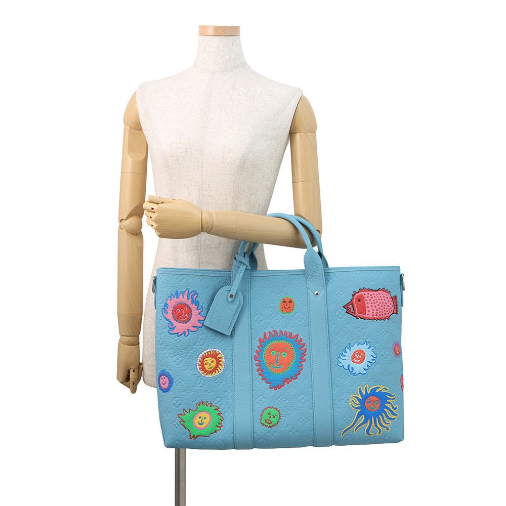 ルイヴィトン トートバッグ モノグラム・トリヨン LV x YK