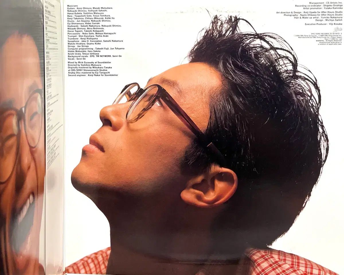 シティポップ 大江 千里 Senri Oe ー Sloppy Joe LP - メルカリ