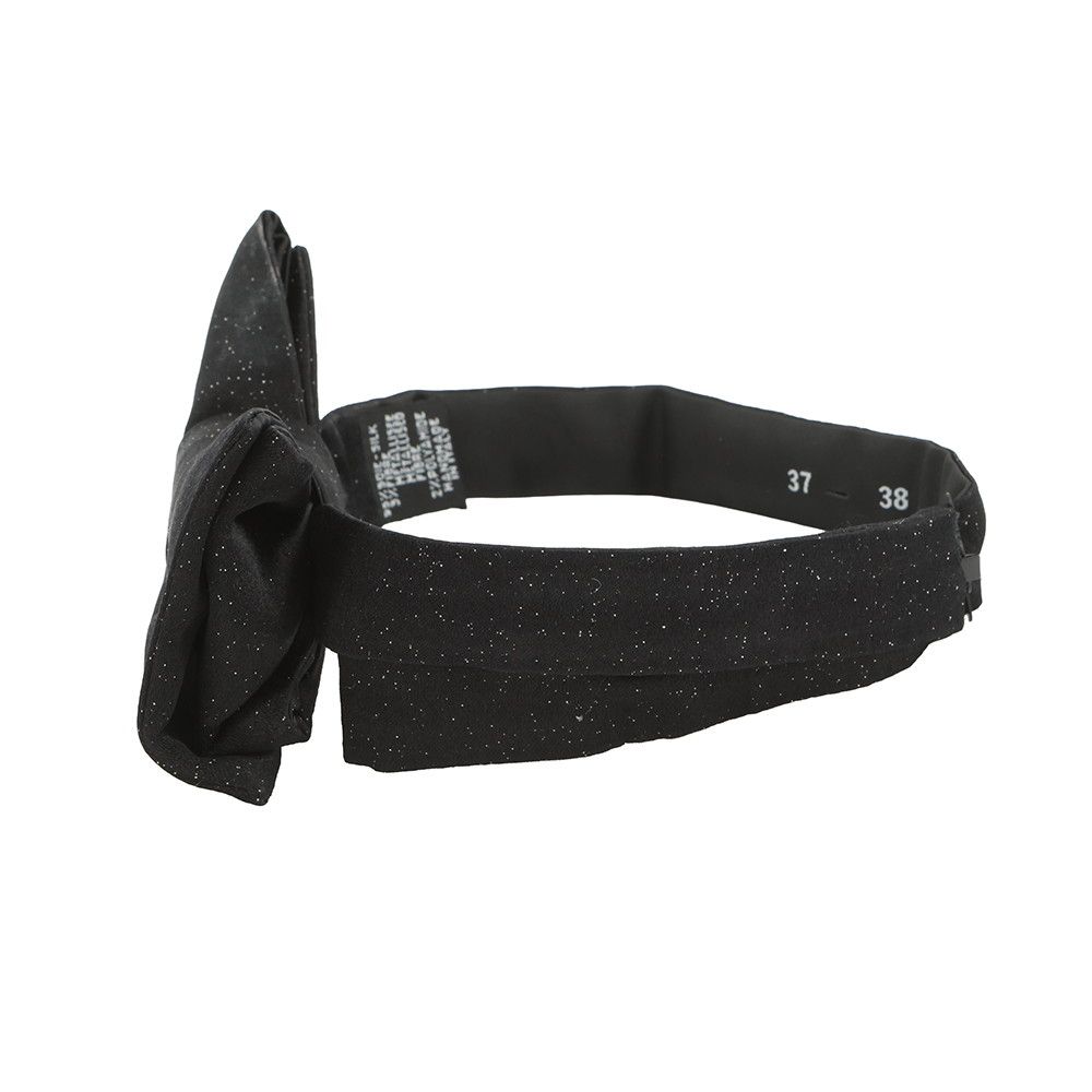 シャネル 蝶ネクタイ ココマーク リボン シルク CHANEL タイ 黒 - メルカリ