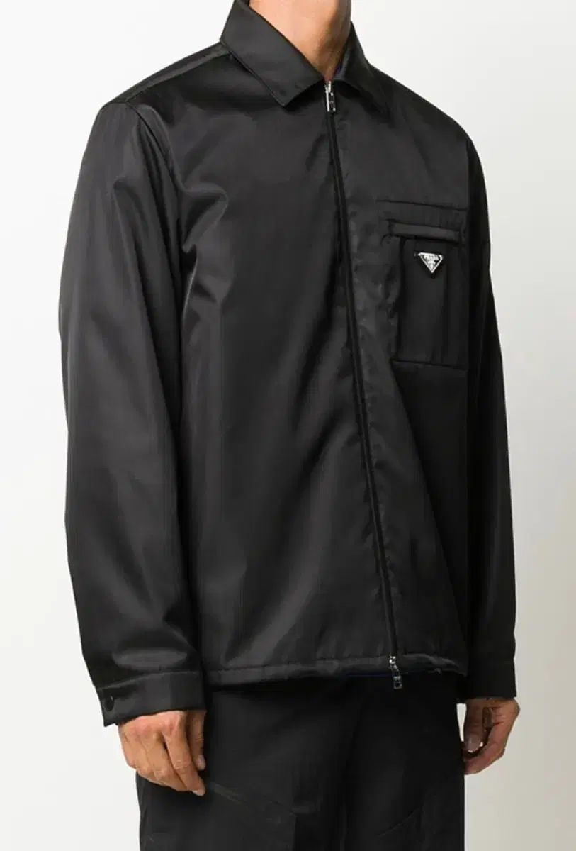 M 100-105 プラダ リナイロン シャツ ジャケット - メルカリ