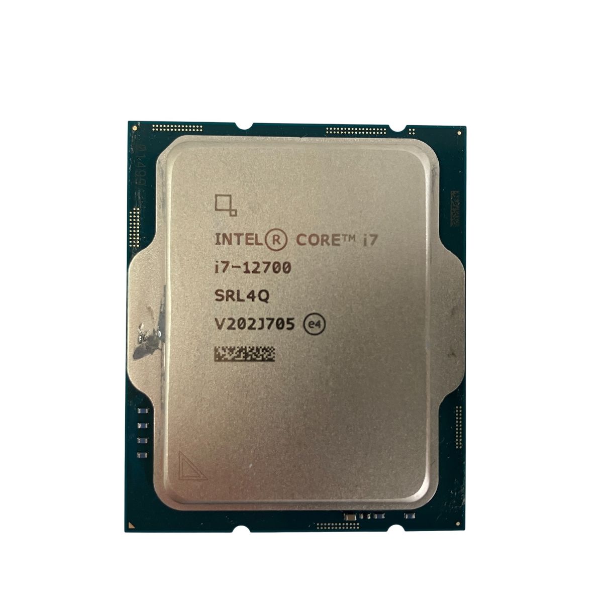 Intel Core i7-12700 SRL4Q CPUのみ ジャンク T10732706 - メルカリ