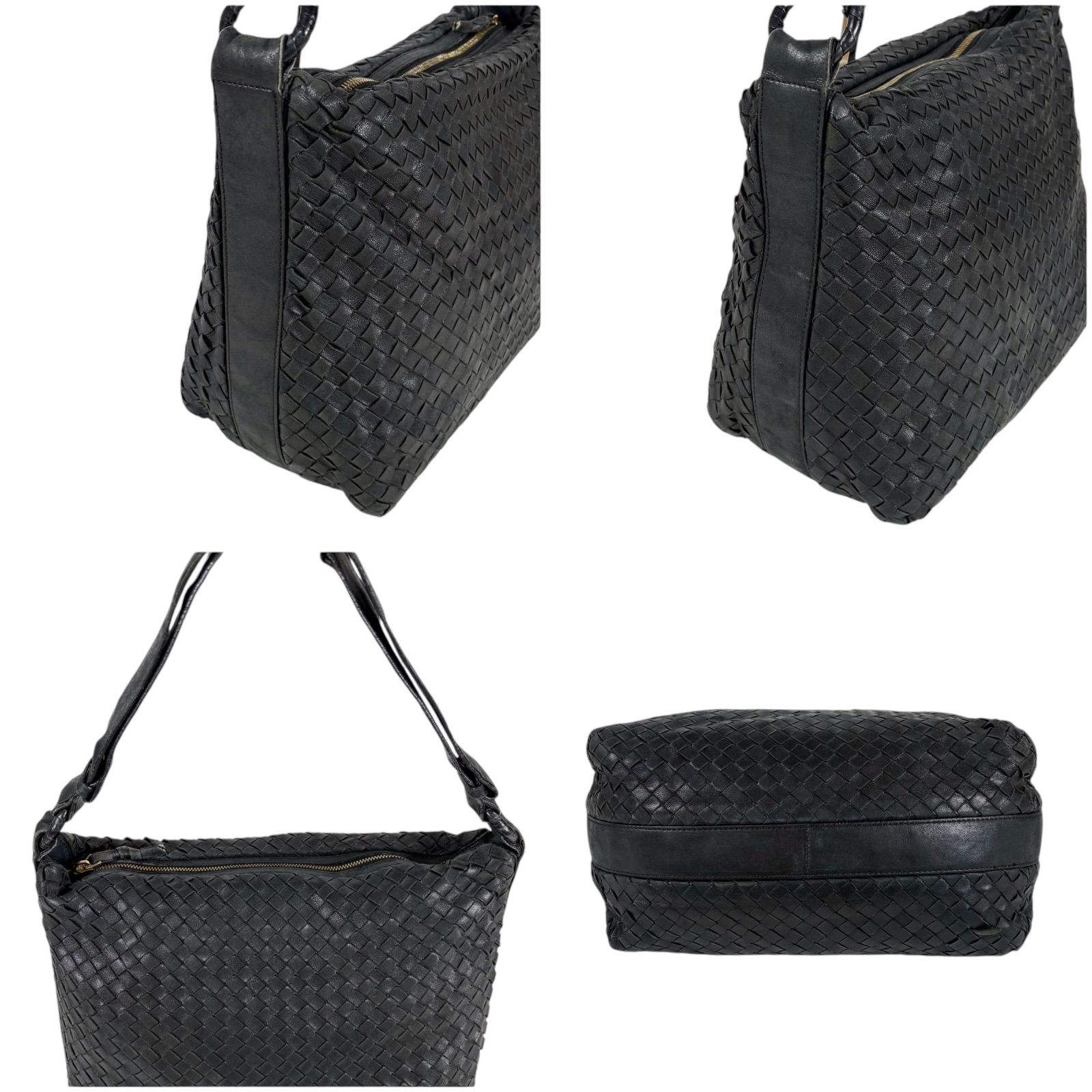 ボッテガヴェネタ BOTTEGA VENETA イントレチャートレザー ホーボー