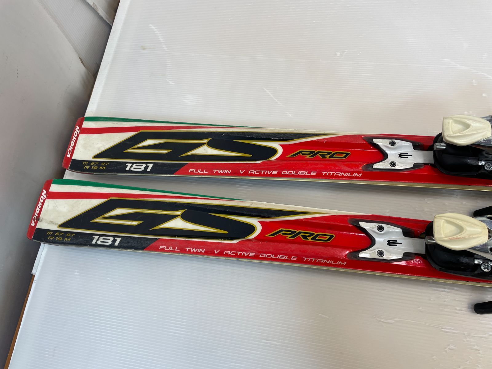 ◇ スキー NORDICA DOBERMANN GS PRO 181 cm + Npro ski-251025-01