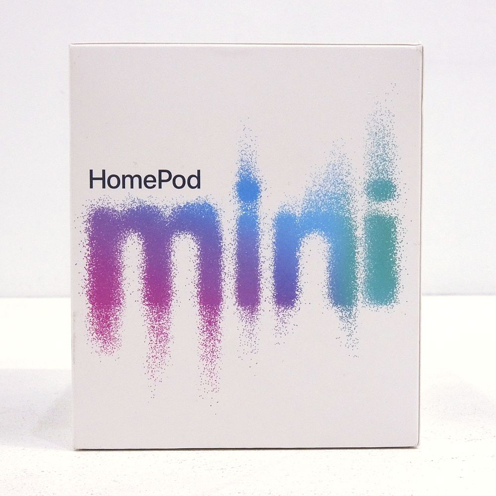 小牧店】未開封・箱イタミ Apple HomePod mini ミッドナイト MTJT3J/A
