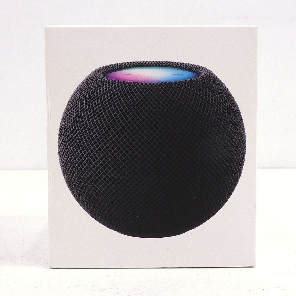 【未開封】Apple Pod mini ミッドナイト MTJT3J/A 小牧店】未開封・箱イタミ Apple HomePod mini ミッドナイト MTJT3J/A