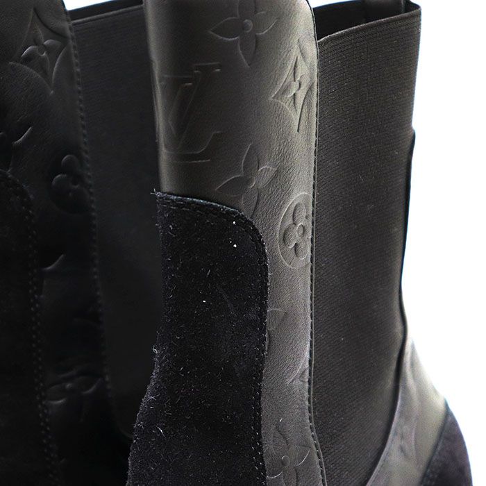 美品】LOUIS VUITTON ルイ・ヴィトン ローリエート チェルシーブーツ