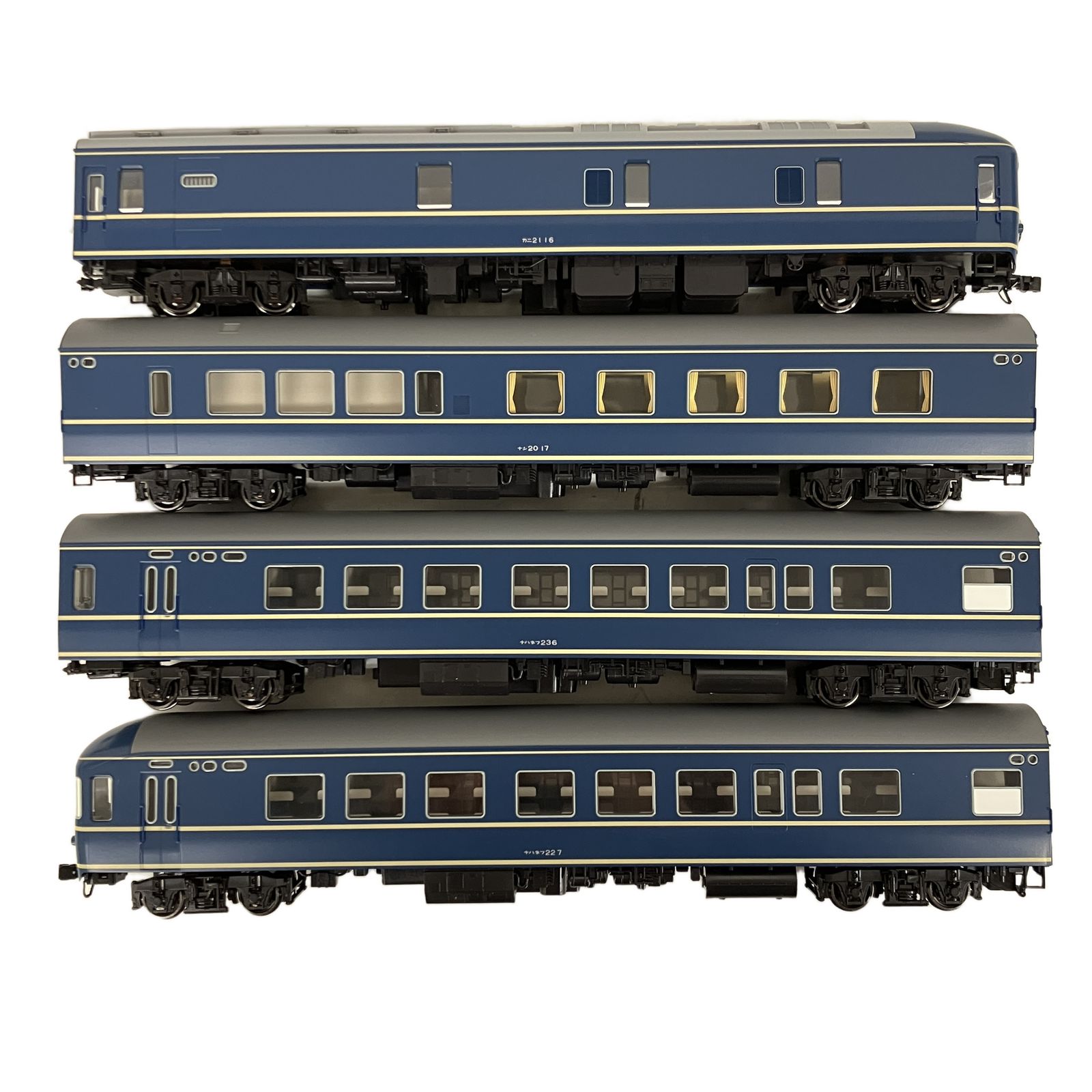 KATO 3-504 20系特急形寝台客車 1-516 1-517 1-519 4両基本セット HO