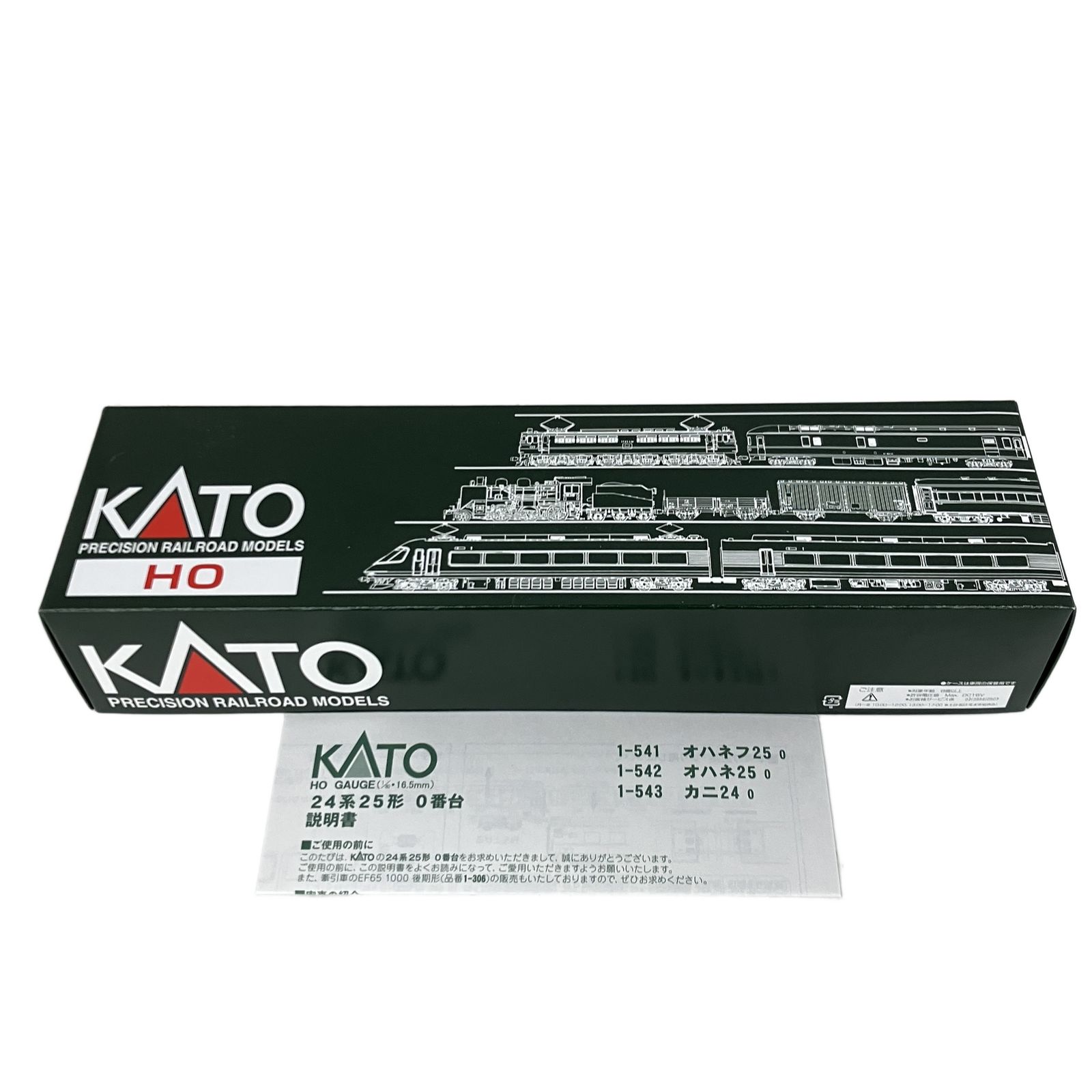 KATO 1-541 24系25形 オハネフ25 0番台 寝台客車 HOゲージ 鉄道模型