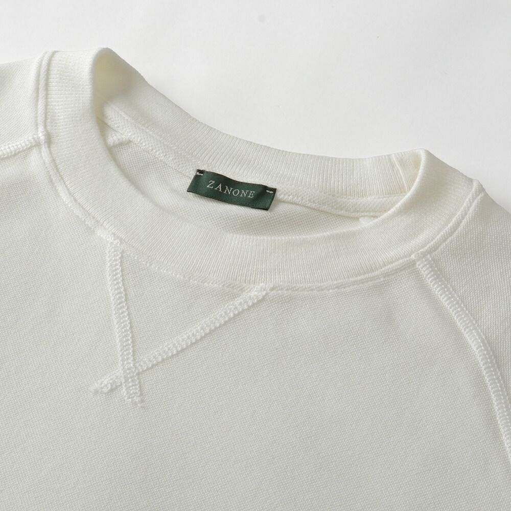 【新品未使用、値下げ】ザノーネ　アイスコットン　長袖　ニット　ロンT ザノーネ / ZANONE / アイスコットン / ICE COTTON / クルーネック