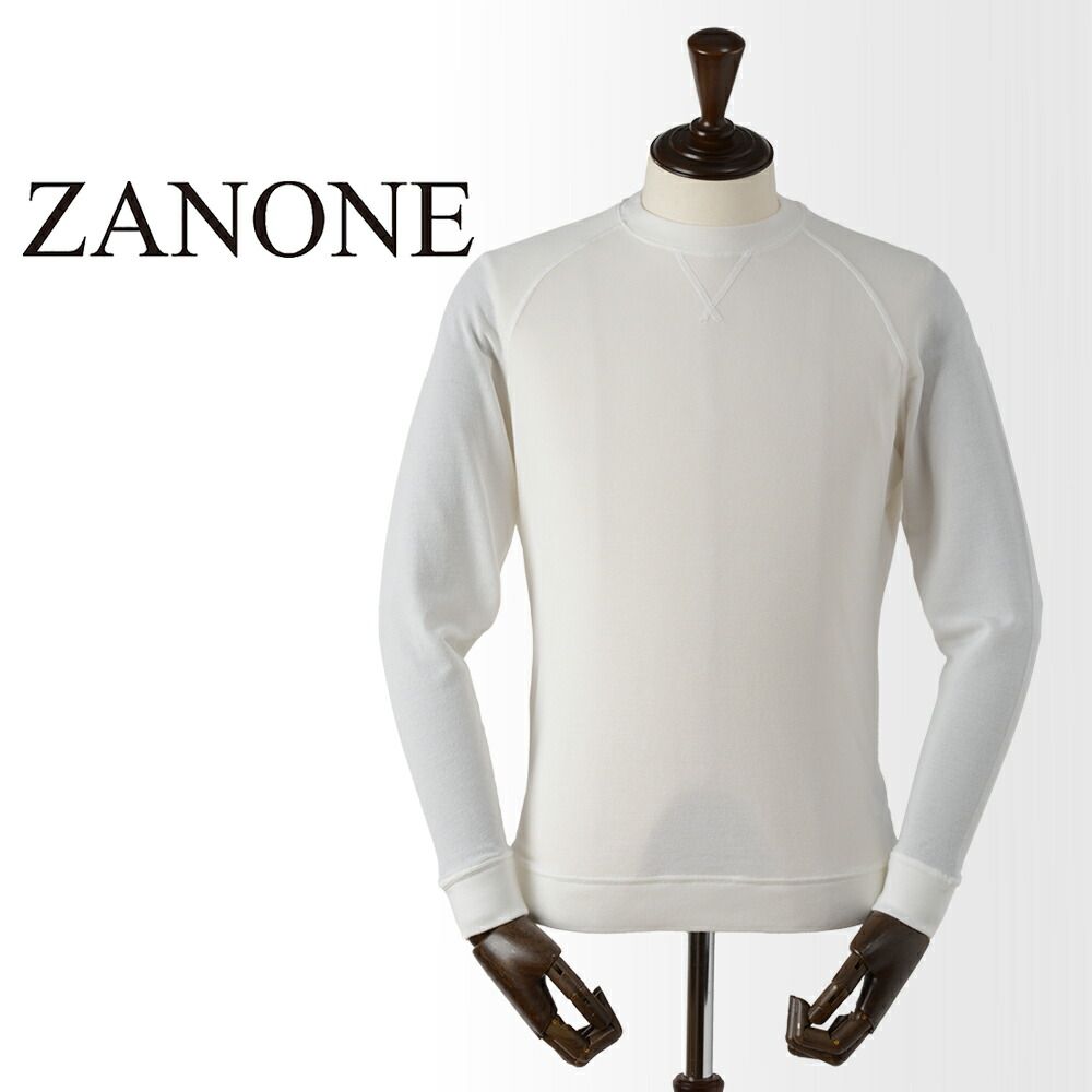 30%OFF/定価35,200円】ザノーネ 新品 アイスピケ 長袖クルーネック