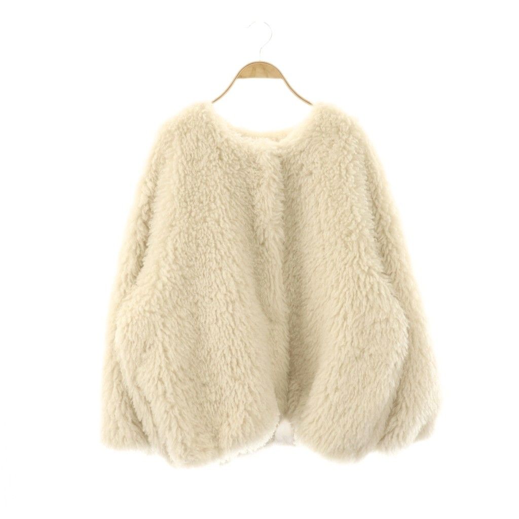 ジルスチュアート JILL STUART 23AW カーリーフェイクファーショート