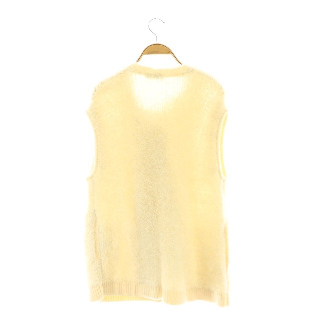 最終値下げ！Drawer 3Gシャギーニットジレ ドゥロワー ファー ベスト ドゥロワー Drawer 3G シャギーニットジレ ベスト アイボリー /DF □OS