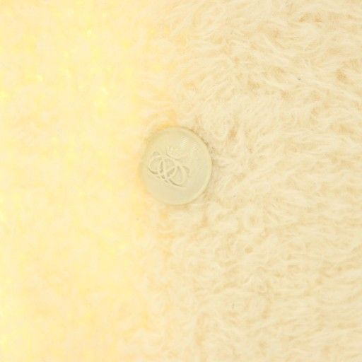 ドゥロワー Drawer 3G シャギーニットジレ ベスト アイボリー /DF □OS