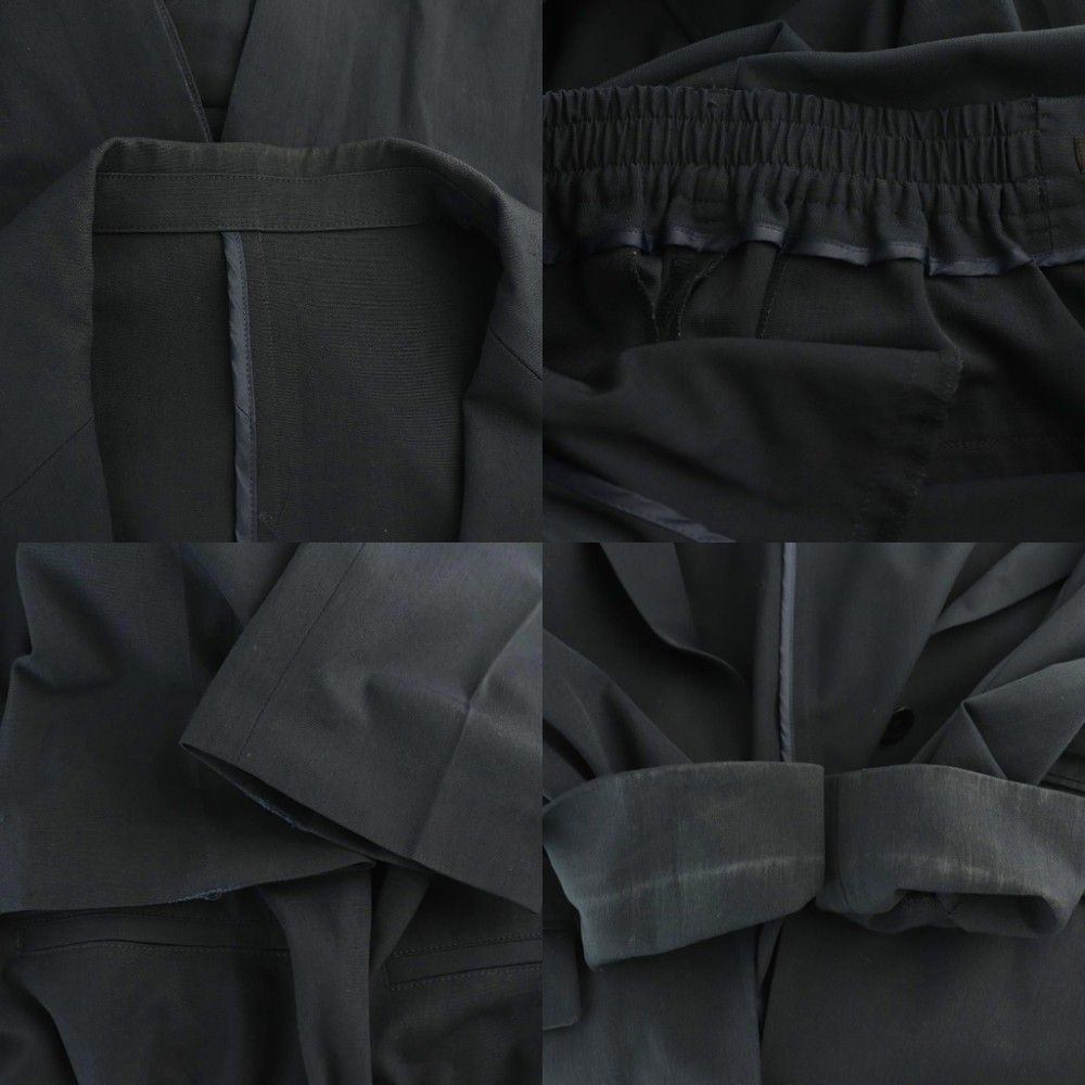 未使用　ロートレアモン　3点セットアップ　黒　サイズ40 2025年最新】Yahoo!オークション -ロートレアモン スーツ 3の中古品