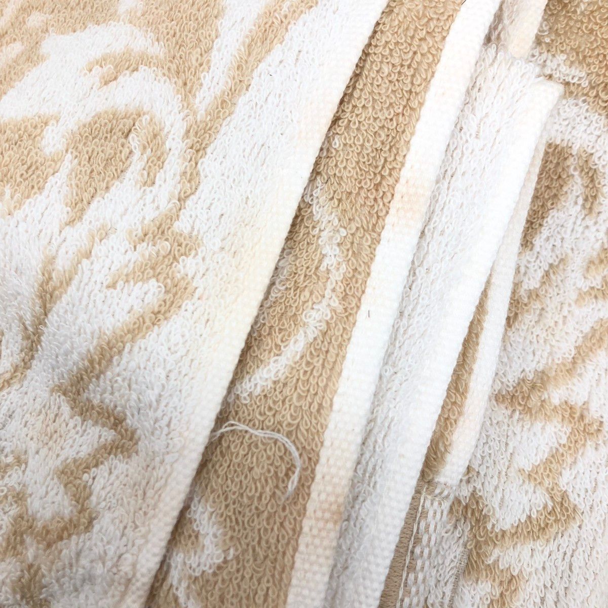 FENDI フェンディ タオルセット ズッカ/FFロゴ/コットン/ベージュ バス