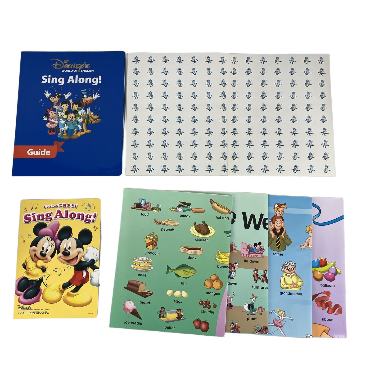 DWE シングアロング 2015年頃 DVD版 ディズニー英語システム 英語 教材